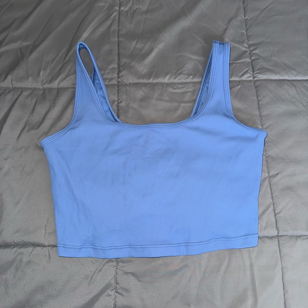 Aerie Blue Crop Top